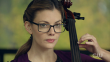 Season 1 Episode 4 The Last Picture Show Ms. Grundy playing cello
