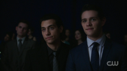 Season 1 Episode 11 To Riverdale and Back Again Kevin and Joaquin observing