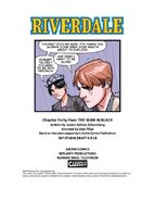 The Man in Black - Riverdale T3 - Poster