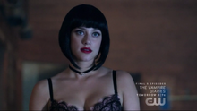 Season 1 Episode 3 Body Double Betty with black wig 2