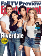 Entertainment Weekly Cover KJ Apa, Camila Mendes, Cole Sprouse, und Lili Reinhart