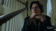 Season 1 Episode 12 Anatomy of a Murder Jughead on steps