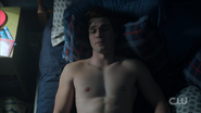 Season 1 Episode 11 To Riverdale and Back Again Archie laying in bed
