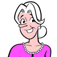 Miss Grundy dans les comics