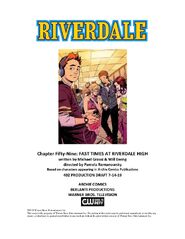 Chapter Fifty-Nine Fast Times at Riverdale High Poster Draft