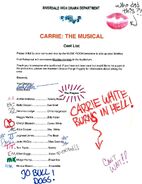 Chapter Thirty One A Night to Remember Carrie Musical