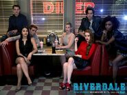 Season 2 Promotional Image Kevin, Veronica, Archie, Betty, Cheryl, Jughead & Josie