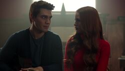 Season 1 Episode 9 La Grande Illusion Archie Cheryl (2)