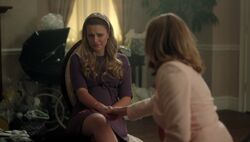 Polly reveals that Hal tried to make her get an abortion