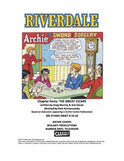 Riverdale chapter 40 full episode free clearance