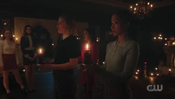 Betty, Veronica, and Tabitha become witches
