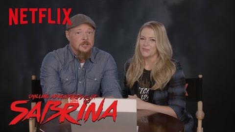 Chilling Adventures of Sabrina The Cast of Sabrina The Teenage Witch Reacts Netflix