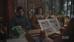 Jughead gets Ethel hired