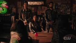 The Ghoulies meet with the Serpents
