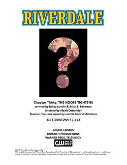 Riverdale chapter thirty six full episode shop