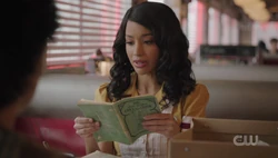 Tabitha reads The Green Book