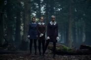 Chilling Adventures of Sabrina-First Look-Dorcas-Prudence-Agatha-Weird-Sisters