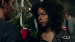 Valerie and Archie argue.