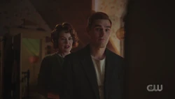 Mary helps Archie get ready