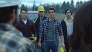 Season 1 Episode 8 The Outsiders Archie-Kevin-Jughead-Moose