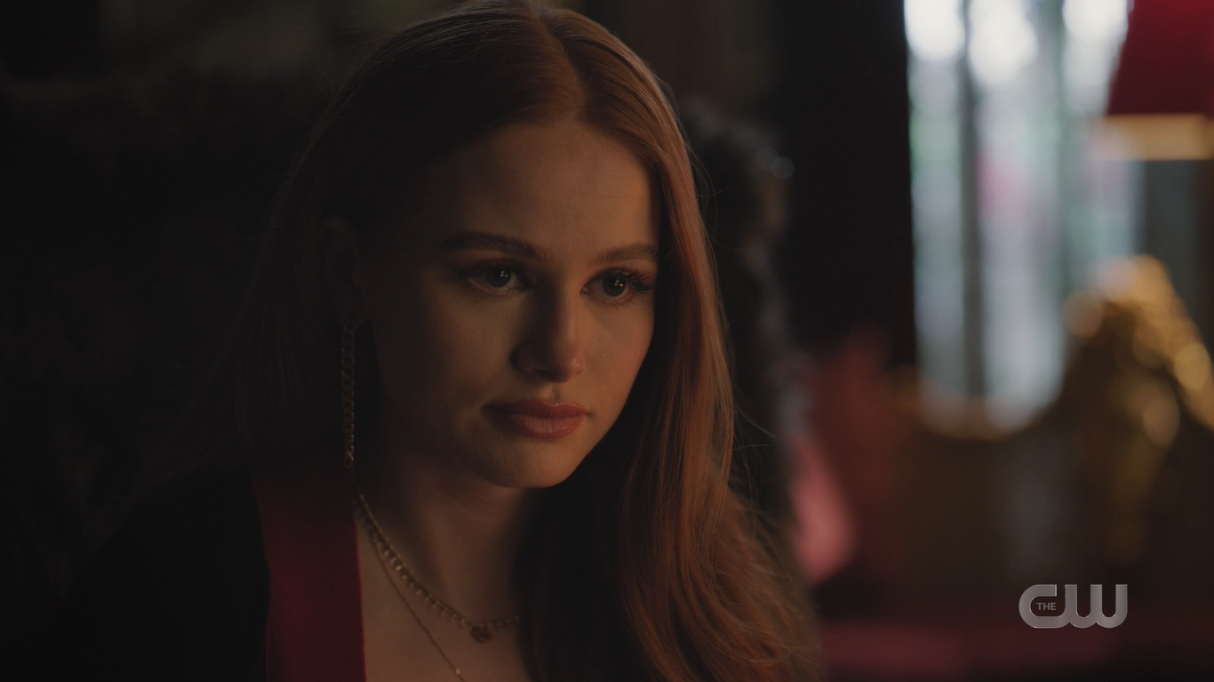 Red spider pin brooch worn by Cheryl Blossom (Madeleine Petsch) as