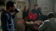 Season 1 Episode 9 La Grande Illusion Cheryl at Andrews house with Fred, Archie, and Jughead
