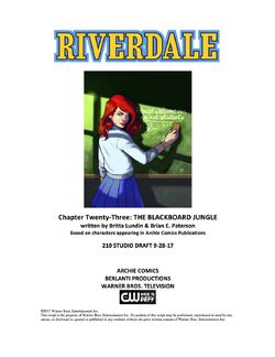 Riverdale chapter 23 full episode best sale