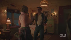 Betty shows Archie how to dance
