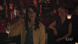 Geraldine is embarrassed