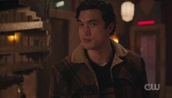 Reggie arrives at the Babylonium