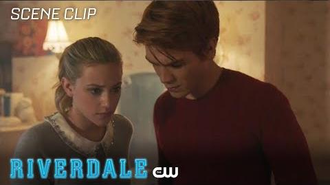 Riverdale Season 2 Ep 9 Archie and Betty Receive a Gift from the Black Hood The CW