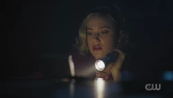 Betty sneaks into Dr