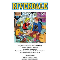 Riverdale the stranger full episode clearance