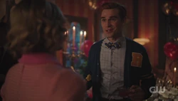 Betty and Archie at the mixer