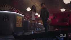 Tabitha takes out the gunman