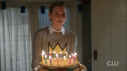 Season 1 Episode 10 The Lost Weekend Betty with birthday cake