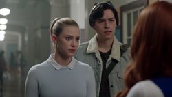 Season 1 Episode 9 La Grande Illusion Betty Jughead (2)