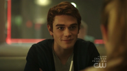 Season 1 Episode 1 The River's Edge Archie at Pop's diner