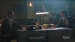 Agent Pierce gets a call from the director