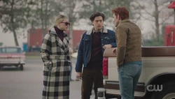 Archie tells Betty and Jughead that Cheryl tried to kill him