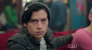Season 1 Episode 7 In a Lonely Place Jughead close up