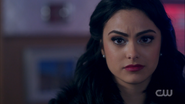 Season 1 Episode 11 To Riverdale and Back Again Veronica says FP was framed