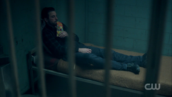 Season 1 Episode 13 The Sweet Hereafter FP in his cell 2