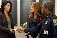 Detective Jane Rizzoli, Dr. Maura Isles & Officer Sam Reynolds