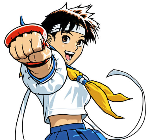 Sakura Street Fighter png download - 730*1095 - Free Transparent