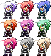 Spiritia and Freudia Sprite Sheet (RKS NEW Style) by hansungkee on