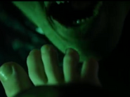 Alien eating Walt's toe