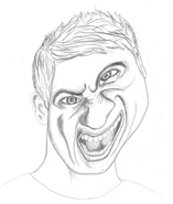 Sketch by production designer James Hazell.