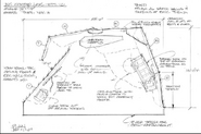 Plan sketch of the zombie liar by Teresa Watson