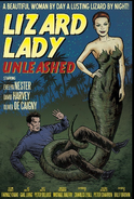 Lizard Lady Unleashed Poster